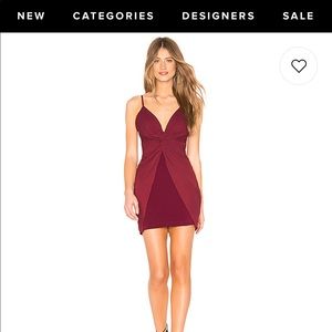 NWT Revolve About Us Maroon Dress!